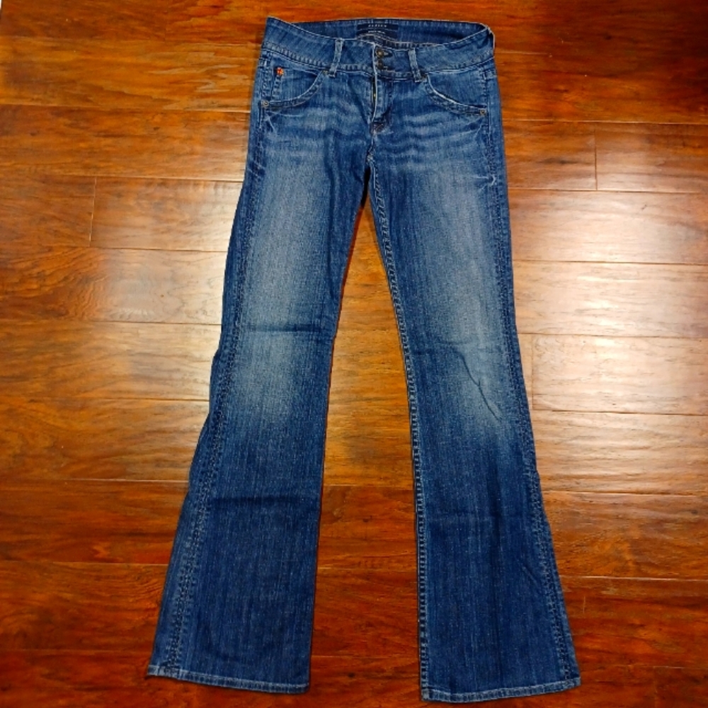 Hudson Signature Bootcut flap blue jeans